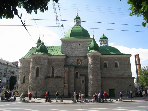 Image - Ternopil: Church of Christ's Nativity  (1596–8).